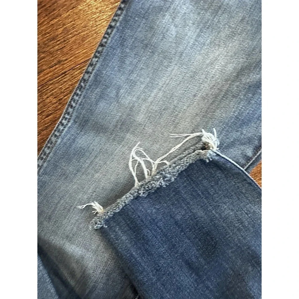 Madewell 10" High Rise Skinny Crop Jeans in‎ Hanna Wash women's size 25 D0008 - Picture 11 of 11
